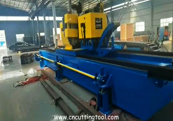 Twin blade milling saw cnc cold saw with two carbide tipped saw blade