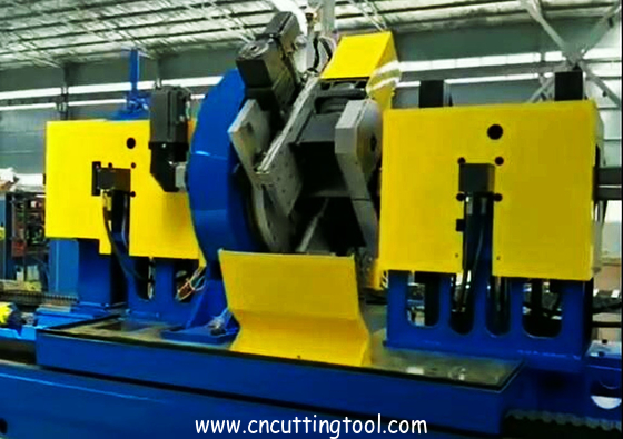 Twin blade milling saw cnc cold saw with two carbide tipped saw blade