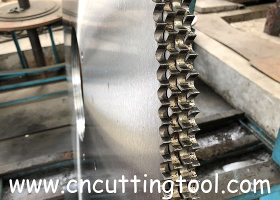 Milling tooth Hot Saw Blade Hollow Ground Side Face for beam cut