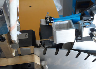 Diamond tools automatic feeding solder, brushing flux,rotate saw blade  segment welding machine
