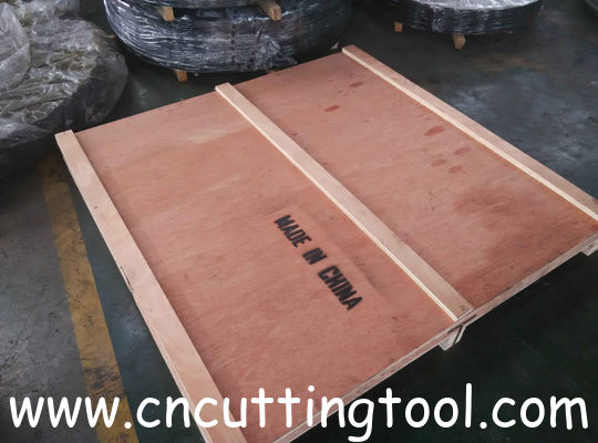 Perfectly balanced levelled and tensioned structural steel hot cut circular saw blade