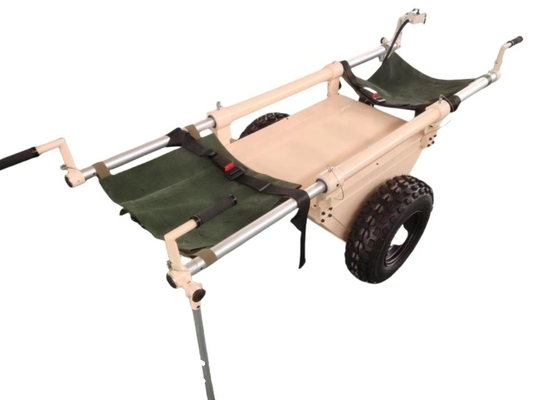 High effective load easy handle foldable electric rescue vehicle