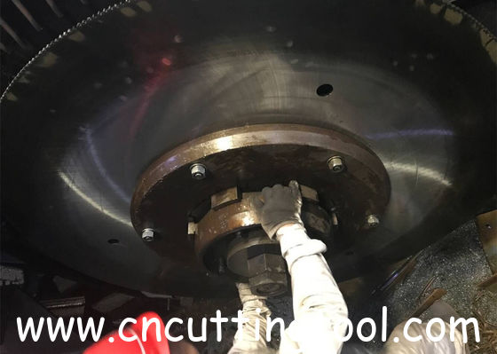 Electric Round Hot Saw Blade for cut off hot rolled h beam and billet