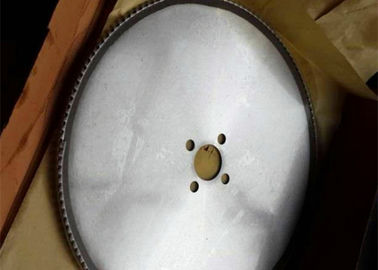 Circular tungsten carbide tipped saw blade for thick tube and pipe