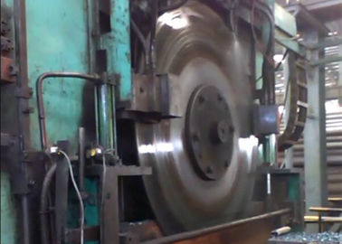 Circular tungsten carbide tipped saw blade for thick tube and pipe