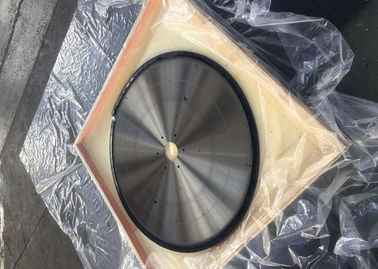 Circular tungsten carbide tipped saw blade for thick tube and pipe