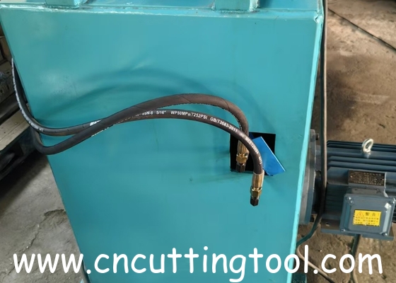Diamond saw blade and steel cores automatic leveling tension machine