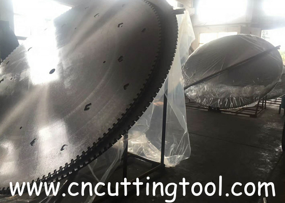Quarry cutting dia 3000mm diamond circular saw blank and steel core
