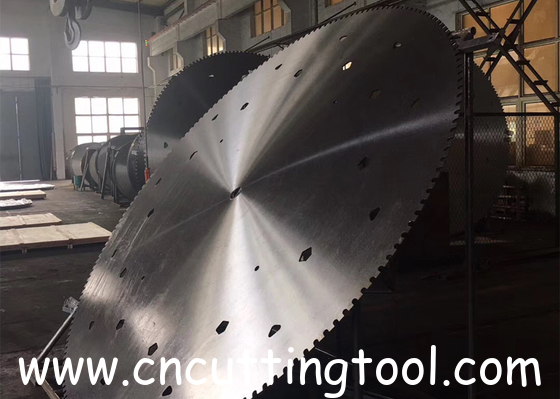 Quarry and mine large diameter diamond circular saw blank diameter 2982mm