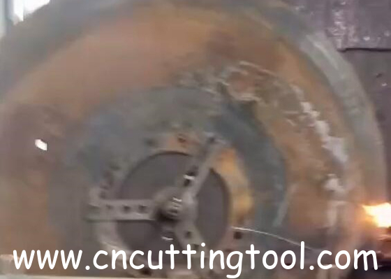 Hot and friction circular saw balde tooth tip automatic flame hardening machine