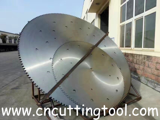 3600mm circular saw blade and steel core for double blade mining cutting machine