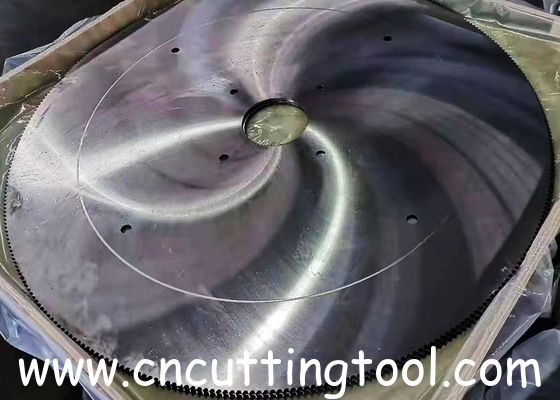 Tooth Hardness 45-56HRC speed Steel Hot saw blade for Cutting Hot Rolled Steel Material