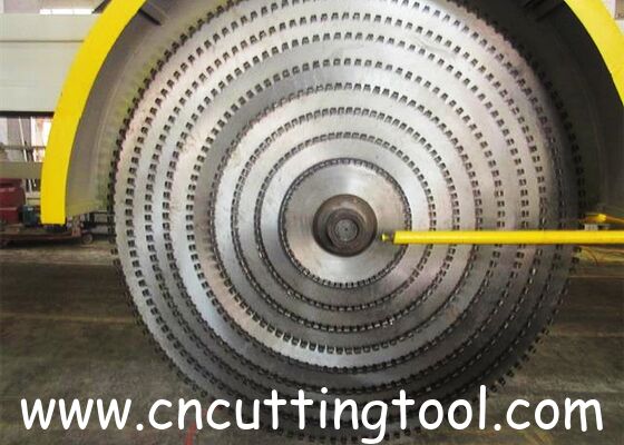 Automatic high frequency segments brazing machine and electric drive stand