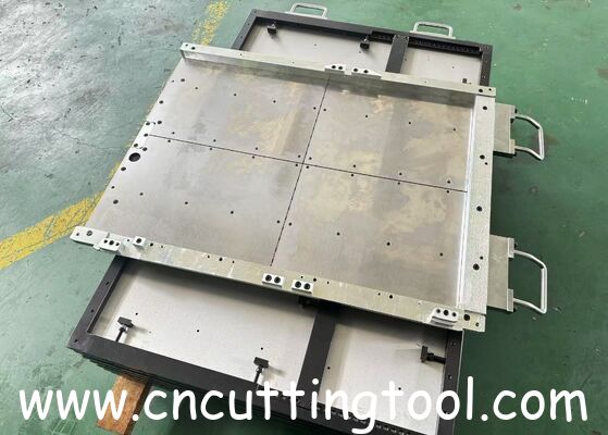 Stainless steel chase and die cutting plates for automatic die cutter