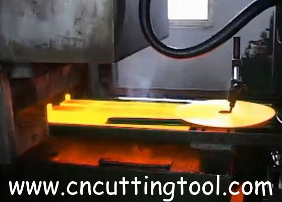 Sandwich slient saw blank for reducing noise in stone cutting