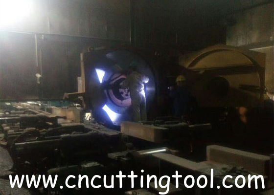 46Mn7 Flat hot cut circular saw blade cutting for steel section and solid bar