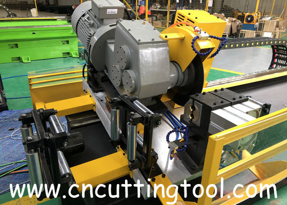 Tube and pipe mill automatic servo motor control flying cold cut machine