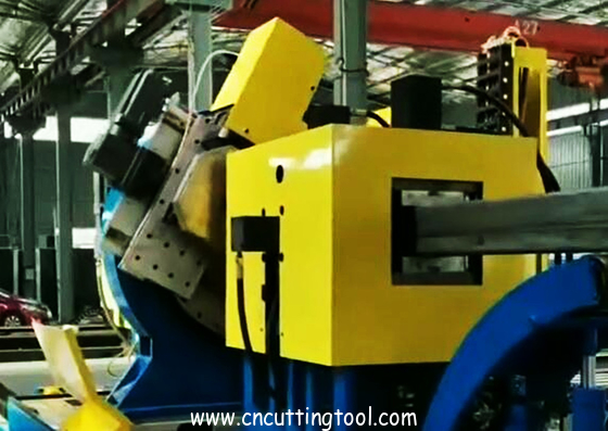 Double saw blade cold cutting milling saw for 426 steel pipe and tube max