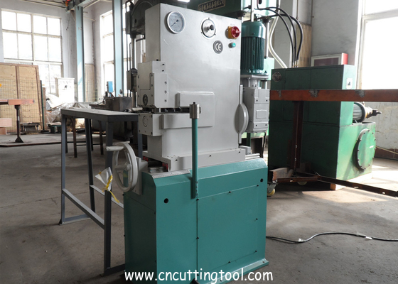 Industrial computer control circular saw blade tension and rolling machine