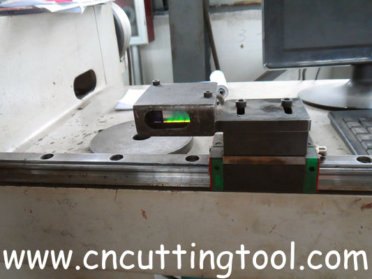 Laser distance measurement, full digital display diamond saw blank tension machine