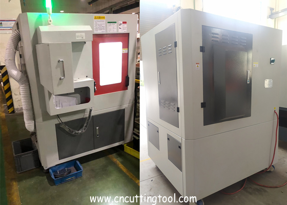 Automatic teeth grinding machine for HSS saw blade tooth shape repairing