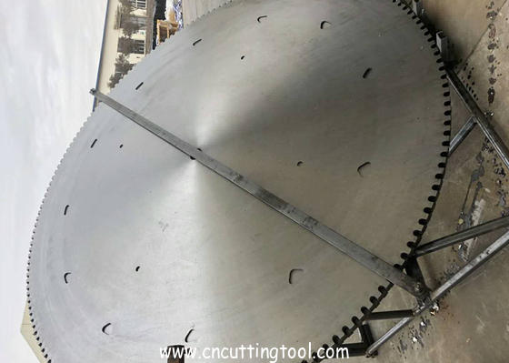 3000mm tempering steel 75Cr1 saw blanks for large stone gantry cutting