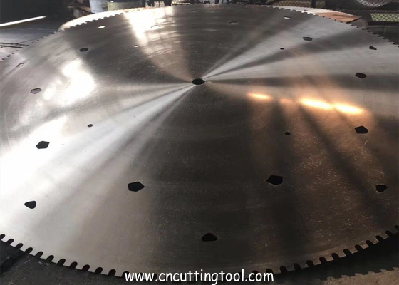 Cutting reinforced concrete heated process quality 75Cr1 material saw blanks