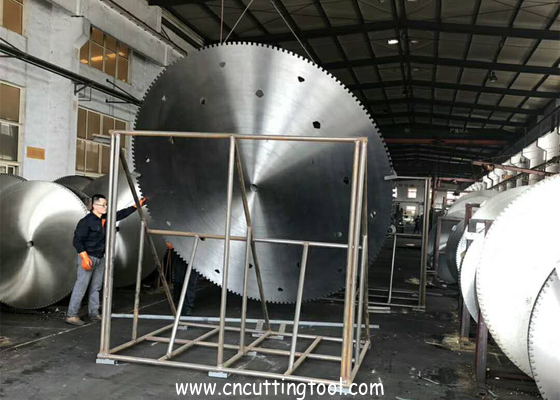 Cutting reinforced concrete heated process quality 75Cr1 material saw blanks