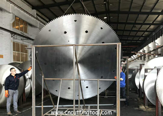 Cutting reinforced concrete heated process quality 75Cr1 material saw blanks