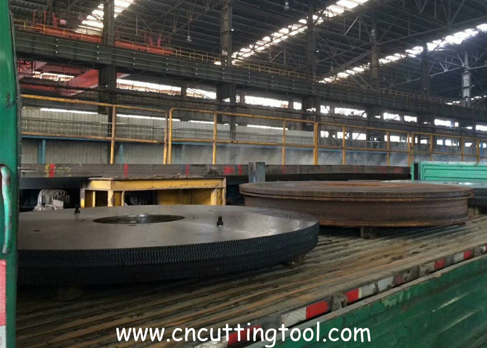 Tapered Hot Saw Blade for H Beam Round Bar Pipe Cutting 1600-2400mm