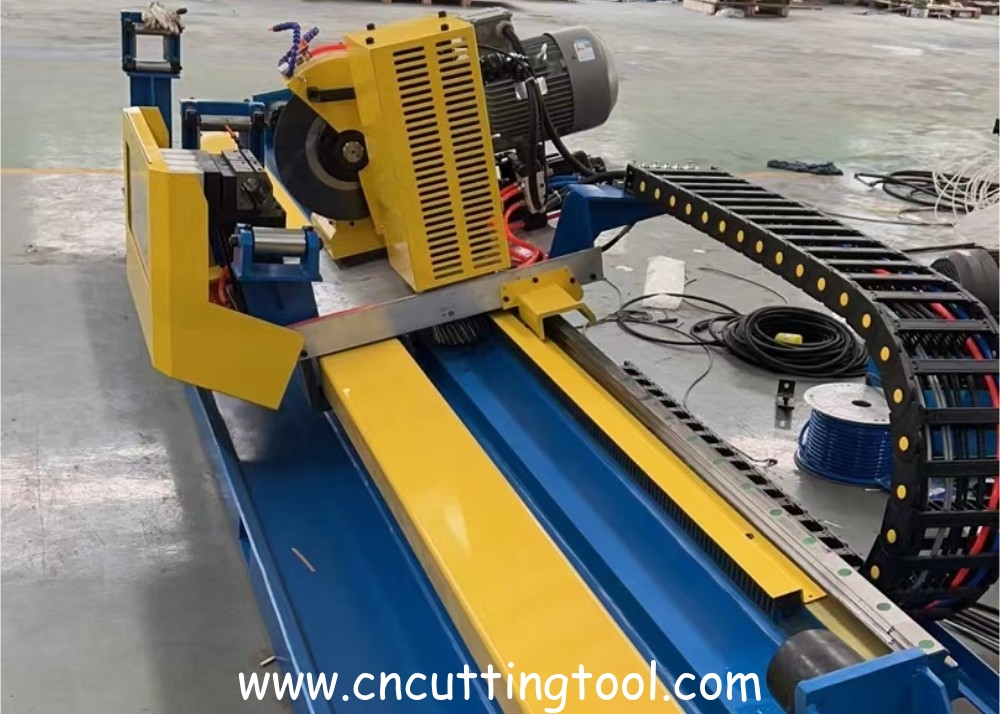 32-114 no burr servo motor control hss/tct cold cut flying saw