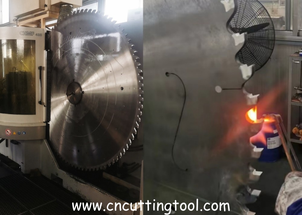 75Cr1 TCT Circular Saw Blade for Nonferrous Metal Cutting Aluminum Round Bar Solid Bar