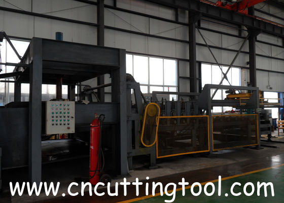 Lamelle de scie circulaire max 2000 mm ligne de fabrication automatique continue d'extinction