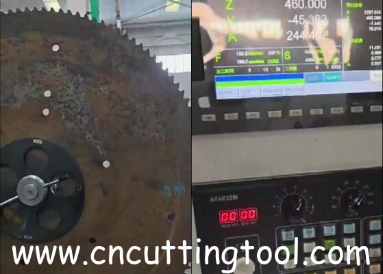 Machine d'affûtage et de meulage de lames de scie à commande CNC multifonction