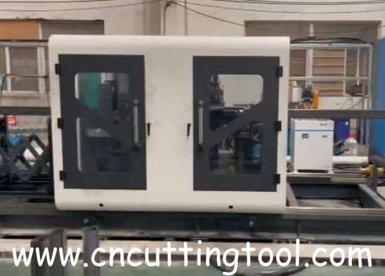 Machine à cisailles volantes à découpe laser CNC 100x100 pour tuyaux et tubes en acier doux